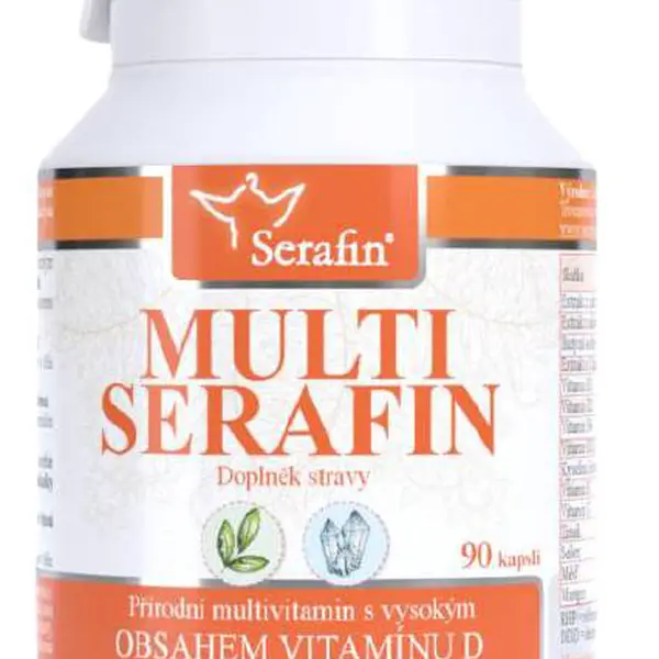 SERAFIN Multi s vitamínem D 90 kapslí