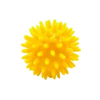 REHABIQ Masážní míček ježek žlutý 6cm