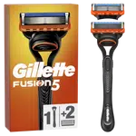 GILLETTE Fusion5 Pánský holicí strojek, 1 holicí strojek, 1 náhradní holicí hlavice
