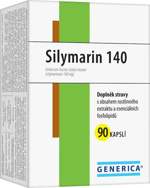 GENERICA Silymarin 140 90 kapslí
