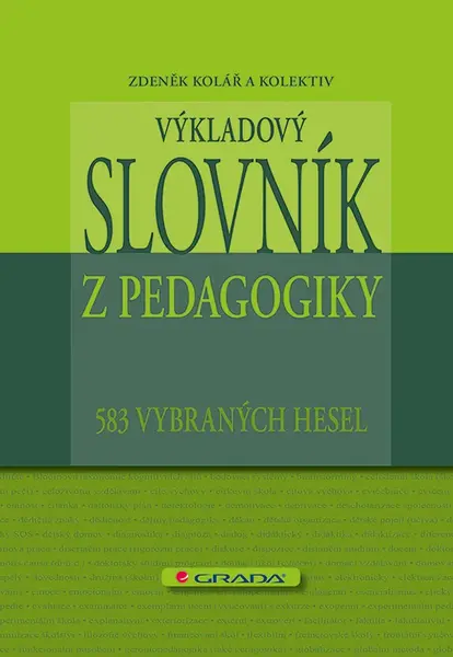 E-kniha: Výkladový slovník z pedagogiky od Kolář Zdeněk