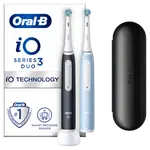 ORAL-B iO 3 Dual Pack Black & Blue elektrické zubní kartáčky