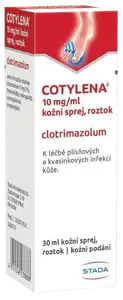 COTYLENA kožní sprej k léčbě kožních a slizničních infekcí 30 ml
