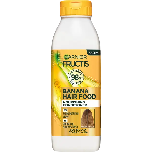 GARNIER Fructis Hair Food Banana balzám na suché vlasy 350 ml