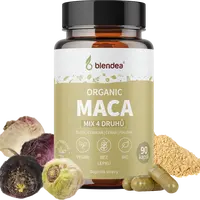BLENDEA BIO Maca 4 root Mix 90 kapslí