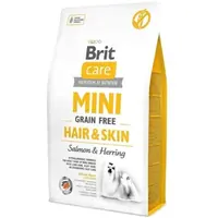 Brit Care Mini GF Hair & Skin Salmon & Herring 7 kg | Granule pro psy