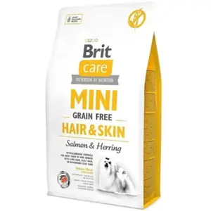 Brit Care Mini GF Hair & Skin Salmon & Herring 7 kg | Granule pro psy