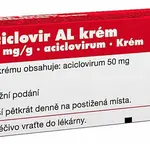 ACICLOVIR AL krém 50 mg 2 g