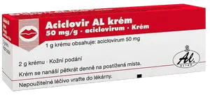 ACICLOVIR AL krém k léčbě oparů na rtech a obličeji 2 g