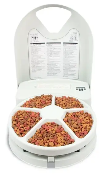 EatWell PF5-11 | Automatický dávkovač krmiva na 5 porcí