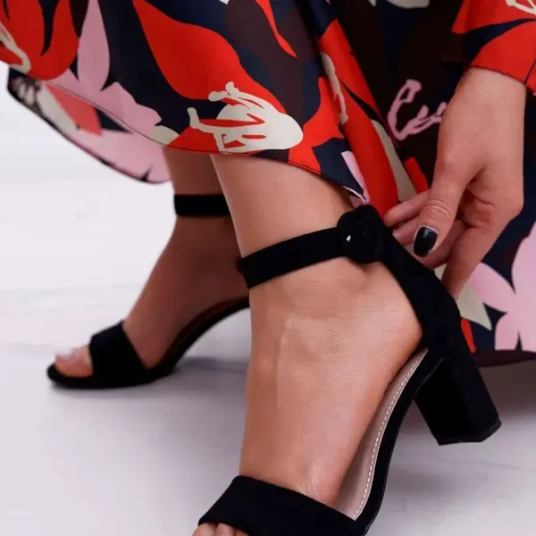 Dámské sandály na podpatku Kesi Lexi