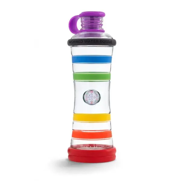 I9 Informovaná fľaša - Dúhová