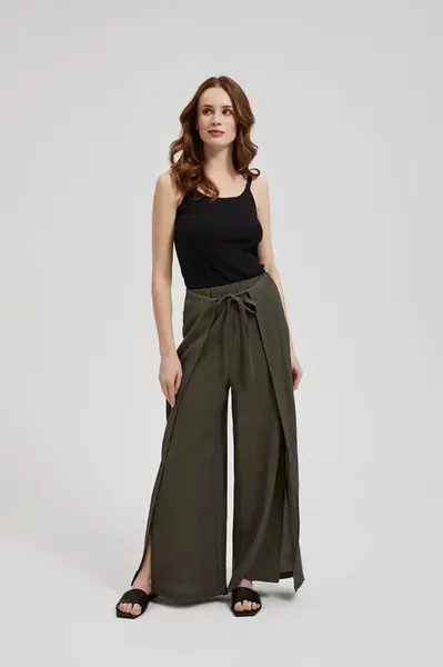 Marisse Women's Trousers L-Sp-4342 D.Olive
