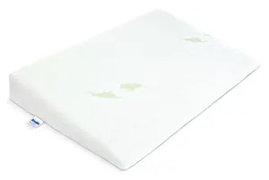 Vankúš klin do postieľky Luxe Aloe Vera, 38x60x7cm