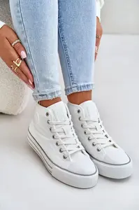 BIG STAR SHOES Zateplené dámské tenisky na platformě