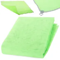 Plážová podložka s ochranou proti piesku – 200 × 150 cm, zelená