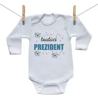 Boodyy Body s dlhým rukávom Budúci prezident 98 (2-3 roky)