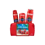 Xmass set Old Spice Captain v cestovnej taške s tuhým dezodorantom 50ml, dezodorantom v spreji 150ml a sprchovým gélom 250ml
