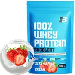 Excelent 100% Whey Proteín - jahodový krém od BODY NUTRITION - 1000g