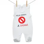 Boodyy Dupačky Moja mamka je zadaná 62 (2-4 mesiace)