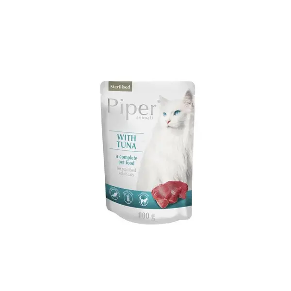 PIPER 12802144 CAT kapsička pre sterilizované mačky - tuniak 100g