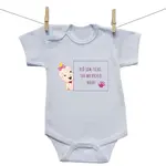 Boodyy Body s krátkym rukávom Keď som ticho tam ma rýchlo nájdi Dievča 68 (3-6 mesiacov)