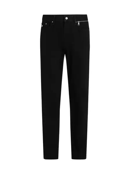 Karl Lagerfeld Džínsy  čierny denim