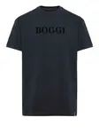 Boggi Milano Tričko  námornícka modrá / čierna