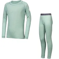 Sensor MERINO AIR SET Detské funkčný set, svetlo zelená, veľkosť
