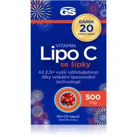 GS Lipo C 500 mg se šípky kapsle pro podporu imunitního systému 110 cps