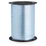 2 x Dárkové stuhy s matným efektem, šířka 7mm, délka 250m, modrá