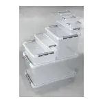 6 x Plastový univerzální box 600 x 400 x 260 mm, průhledný, objem 45l