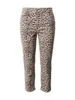 ONLY Carmakoma Džínsy  krémová / hnedá / čierna