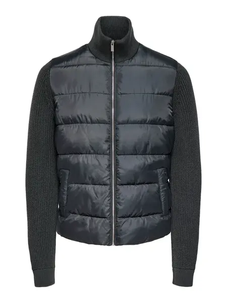 Only & Sons Prechodná bunda 'ONSMANE'  sivá