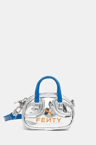 Kabelka Puma PUMA x FENTY stříbrná barva, 92476
