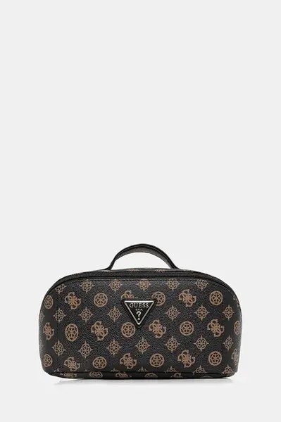 Kosmetická taška Guess hnědá barva, TWHP74 52067