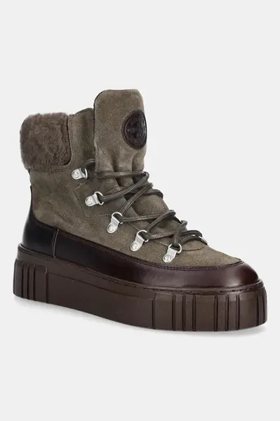 Gant Kožené sněhule Gant Snowmont