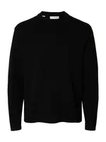 SELECTED Sveter 'SLHTeller'  čierna