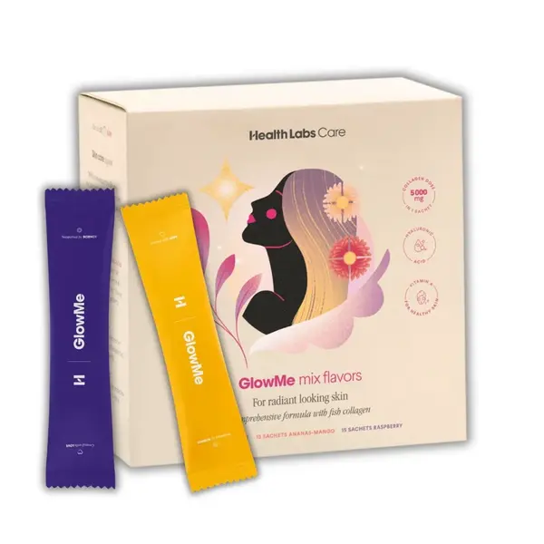 Health Labs Care GlowMe Kolagen 5000 mg ananas-mango/malina 30 sáčků