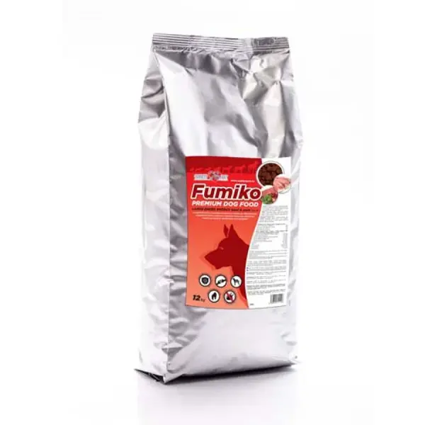 Fumiko PREMIUM LARGE BREED ENERGY Beef & Pork 26/14 12kg energetické krmivo pro pro do