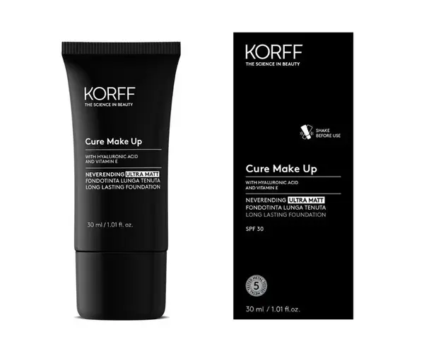KORFF Cure Makeup Neverending Dlouhotrvající matující make-up SPF30 02 30 ml