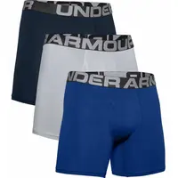 Boxerky Under Armour Charged Cotton 6in 3ks Royal S