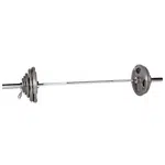 Olympijský nakládací set inSPORTline Hamerton 182 cm/50 mm 15,5-80kg