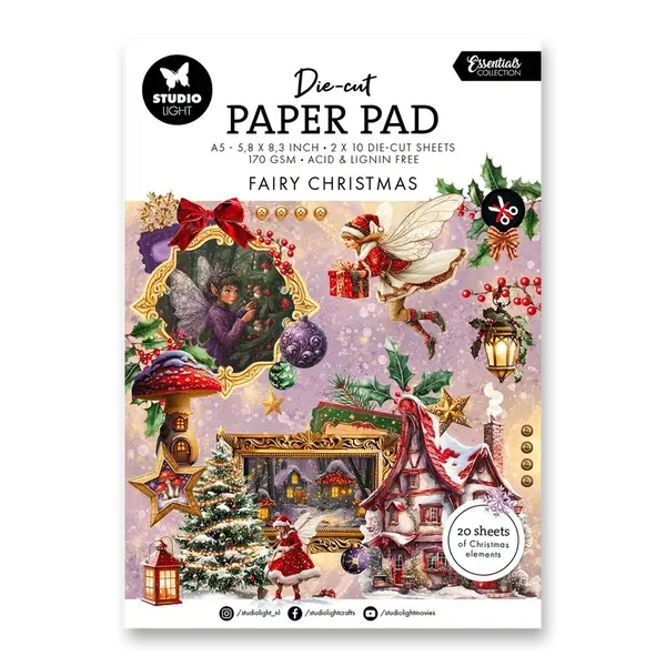 Kreativní blok Studio Light - Magické Vánoce
