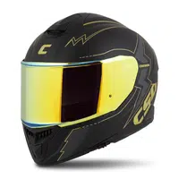 Moto přilba Cassida Integral GT 2.1 Flash černá matná/metalická zlatá/tmavě šedá 3XL (65-66)