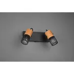 Trio 2bodové svietidlo Tosh čierne