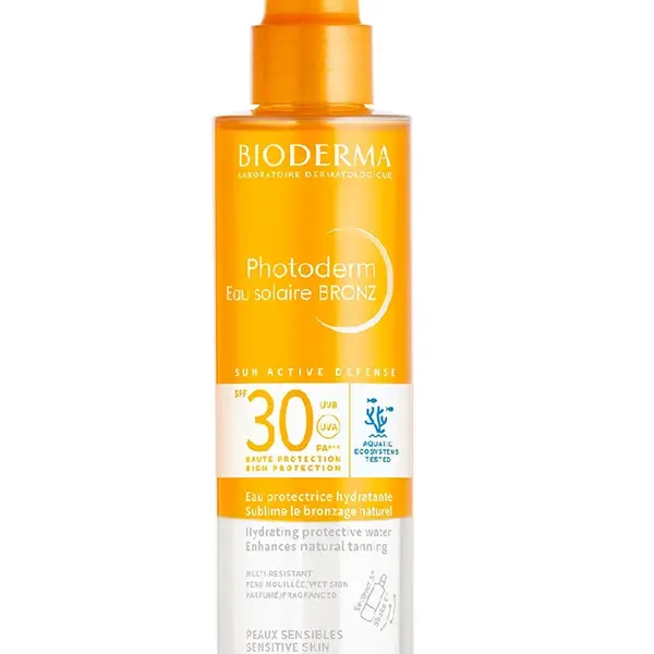 BIODERMA BRONZ opalovací voda SPF30 200 ml