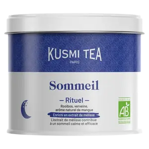 KUSMI TEA Organic Sleep sypaný čaj v plechovce 100 g