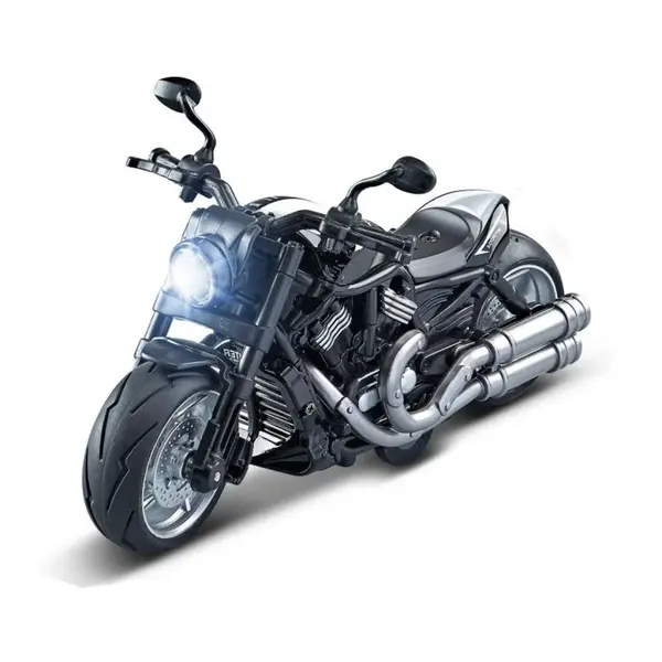 Alltoys Motorka 1 : 12 so svetlom černá