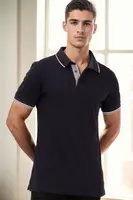 T9579 DEWBERRY MEN'S T-SHIRT-NAVY BLUE